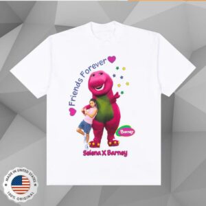 Complex Shop X Selena Gomez Barney X Selena I Love You White Tee