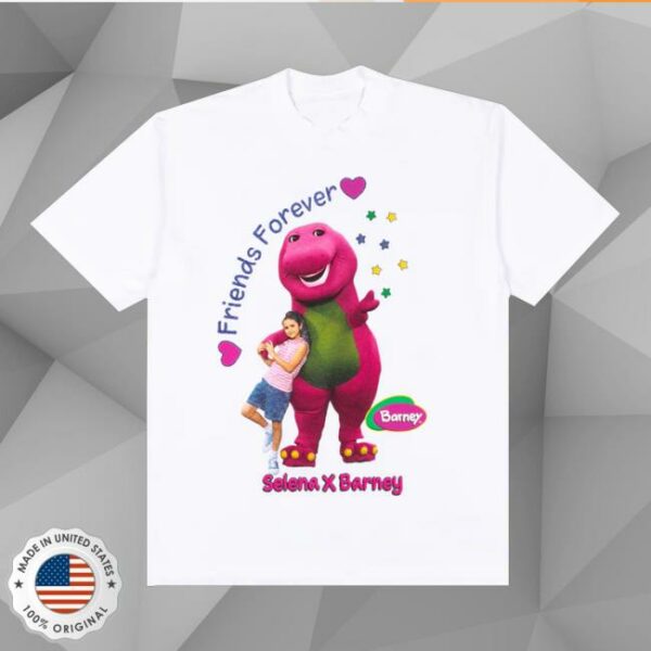 Complex Shop X Selena Gomez Barney X Selena I Love You White Tee