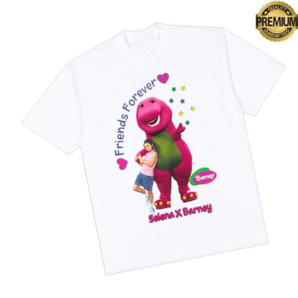 Complex Shop X Selena Gomez Barney X Selena I Love You White Tee