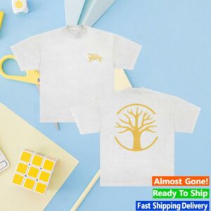 30Praum Merch Store Camiseta Mqot Tour Logo Amarelo Off White
