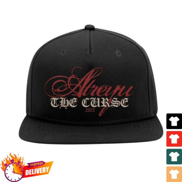 Atreyu Merch Store Merch The Curse 2025 Premium Snapback Hat