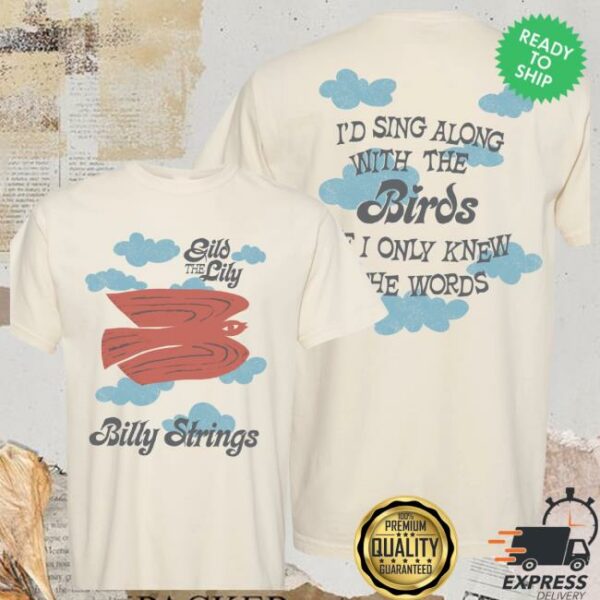 Billy Strings Store Merch Gild The Lily Tee