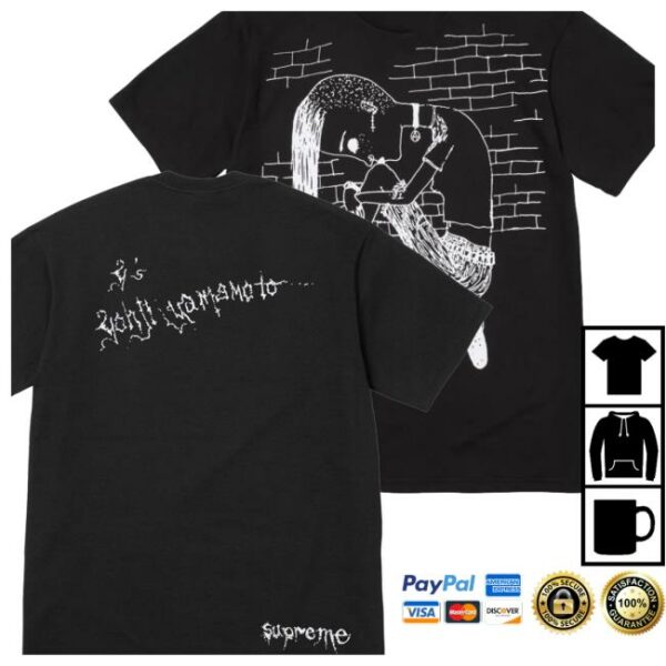 Popcorn Store Merch Supreme Yohji Yamamoto Thinker Black Tee