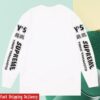 kenny popcorn store merch supreme yohji yamamoto ls tee white
