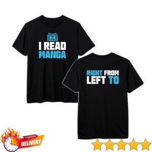 Kodansha House Merch Store I Read Manga Tee