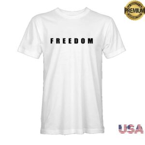 Resist The Mainstream Store Merch Freedom White T-Shirt