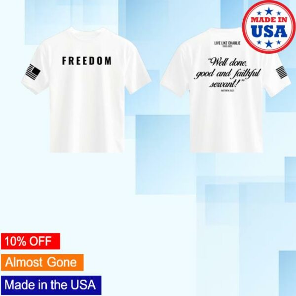 Daniel Defense Merch Store Live Like Charlie T-Shirt