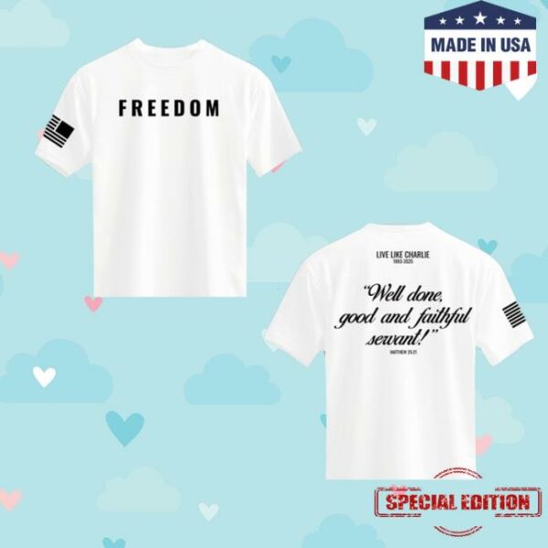 Daniel Defense Merch Store Live Like Charlie T-Shirt