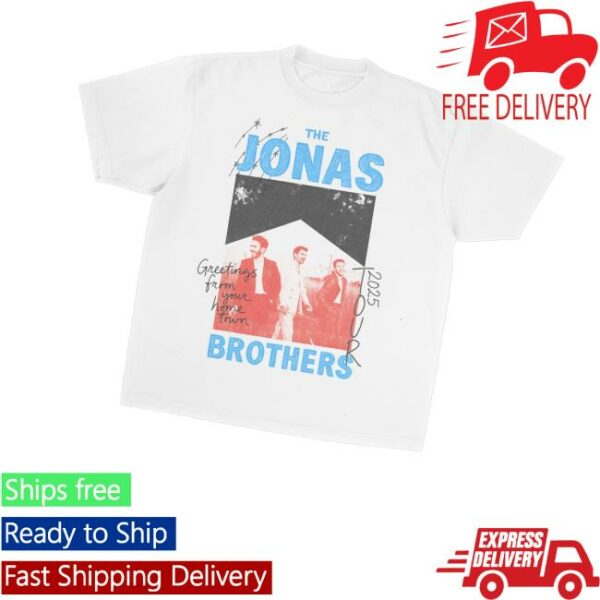 Jonas Brothers Merch Store Jonas Brothers Crayon Tee