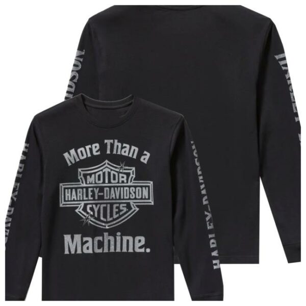 Daytona Harley Davidson Store Merch Harley-Davidson Men’s More Than A Machine Long Sleeve Shirt