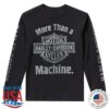 kenny daytona harley davidson store merch harley davidson mens more than a machine long sleeve shirt