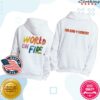 kenny Forking And Country Merch Store World On Fire Hoodiev