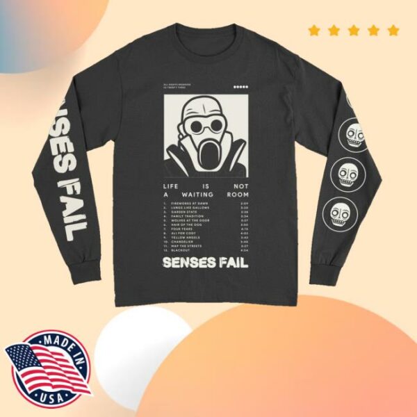 Senses Fail Mtd Merch Store Linawr Tour Long Sleeve