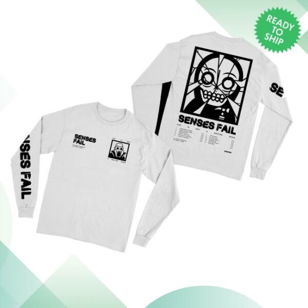 Senses Fail Mtd Merch Store Linawr Broken Glass Long Sleeve