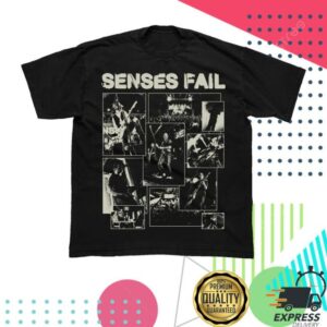 Senses Fail Mtd Merch Store Live Tee Senses Fail Mtd Merch Store Live Tee