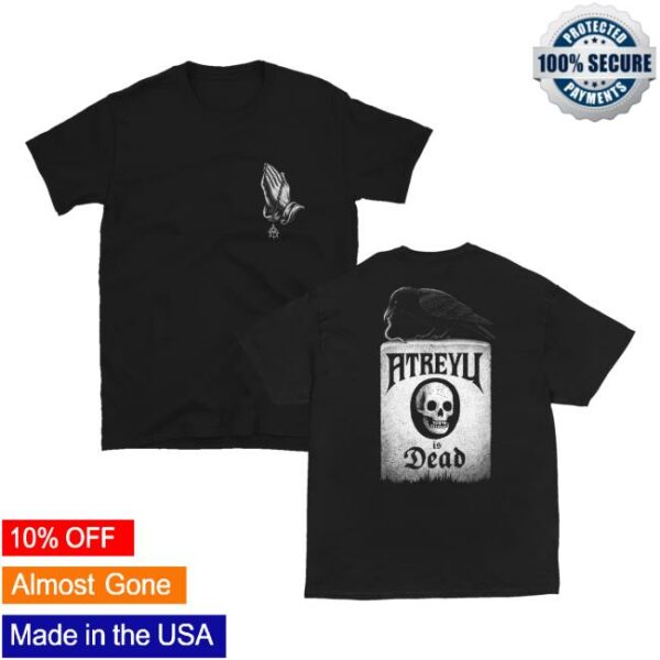 Atreyu Merch Store Atreyu Is Dead Tee