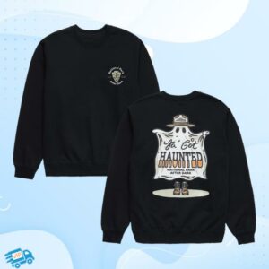 National Park After Dark Merch Store Haunted Crewneck Black