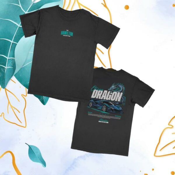 The Hamilton Collection Shop Merch Ocean Dragon Black Tee