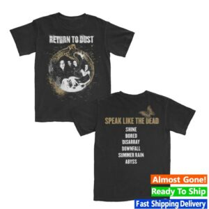 Return To Dust Band Merch Store Photo Speak Tee