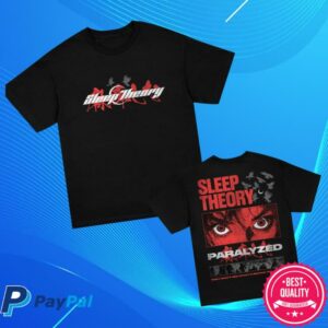 Sleep Theory Store Merch Paralyzed Anime Black T-Shirt Sleep Theory Store Merch Paralyzed Anime Black T-Shirt