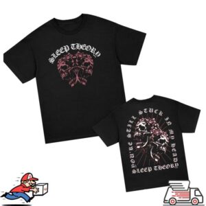 Sleep Theory Store Merch Dual Skulls Black T-Shirt Sleep Theory Store Merch Dual Skulls Black T-Shirt