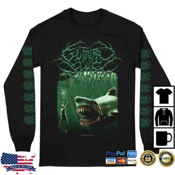 Realityfade Store Merch Guttural Slug ‘Megalodon’ Long Sleeve