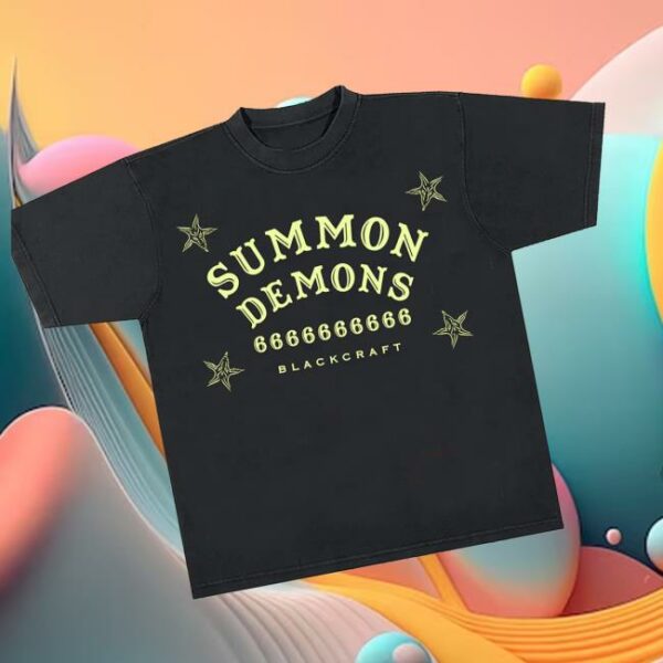 Blackcraftcult Store Merch Summon Demons Glow T-Shirt