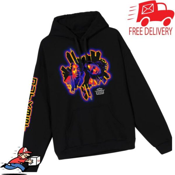 Outkast Store Merch Outkast Skyline Black Hoodie