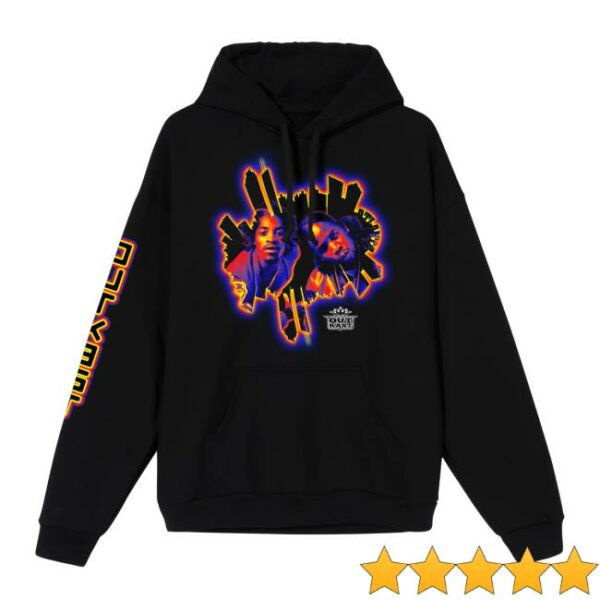 Outkast Store Merch Outkast Skyline Black Hoodie