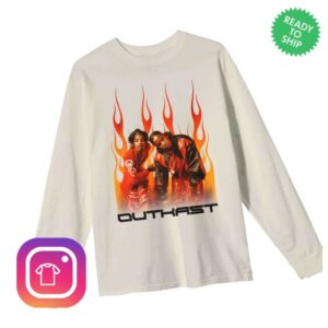 Outkast Store Merch Outkast Flames Longsleeve
