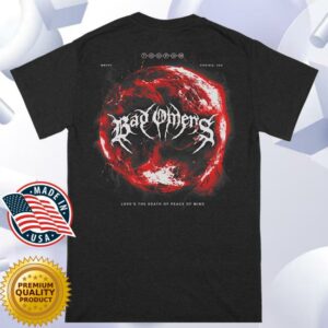 Impericon Store Merch Bad Omens – Dark Planets – T-Shirt