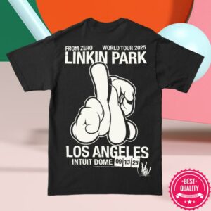 Linkin Park Store Merch Og Slick La Black Tee
