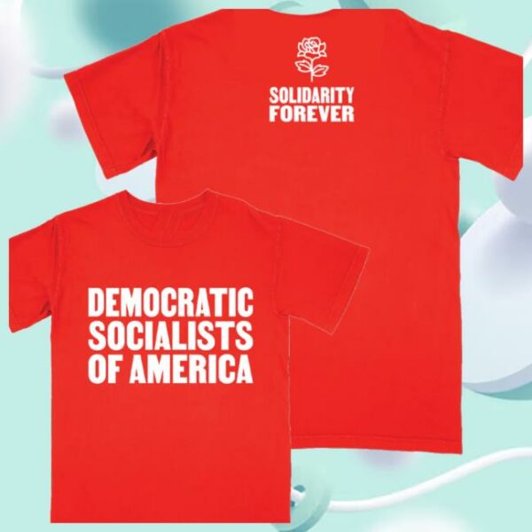 Dsausa Store Merch Democratic Socialists Of America Dsa Letter Press T-Shirt