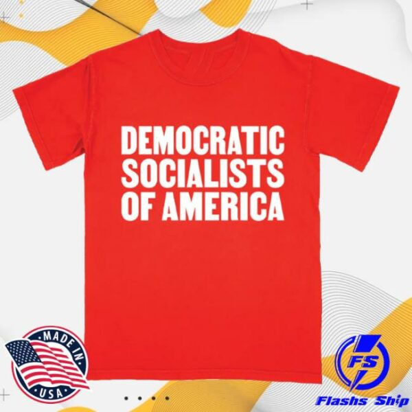 Dsausa Store Merch Democratic Socialists Of America Dsa Letter Press T-Shirt