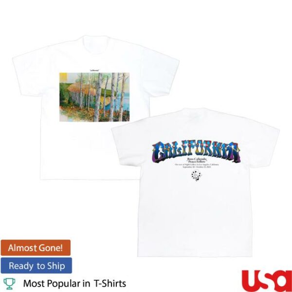 Online Ceramics Merch Store California White Tee