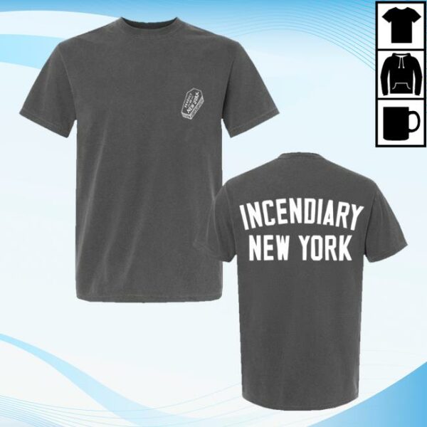 All In Merch Store Incendiary Coffin Arch Pepper Tee
