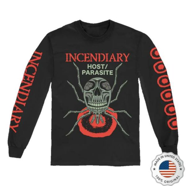 All In Merch Store Incendiary Host Parasite Longsleeve