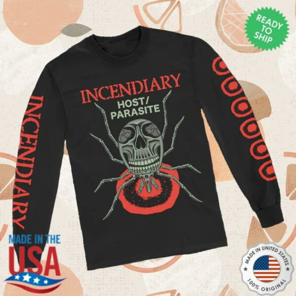 All In Merch Store Incendiary Host Parasite Longsleeve