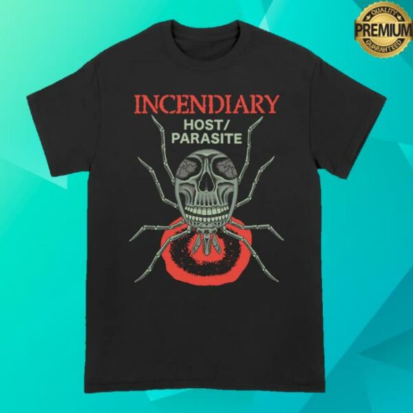 All In Merch Store Incendiary Host Parasite Tee