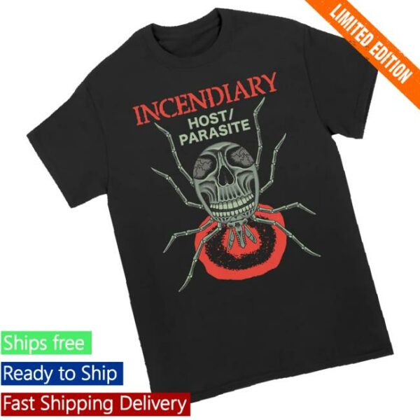 All In Merch Store Incendiary Host Parasite Tee
