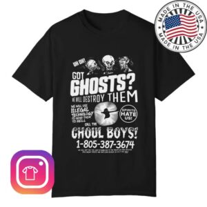 Watcher Store Merch Ghoul Boys Tee Black