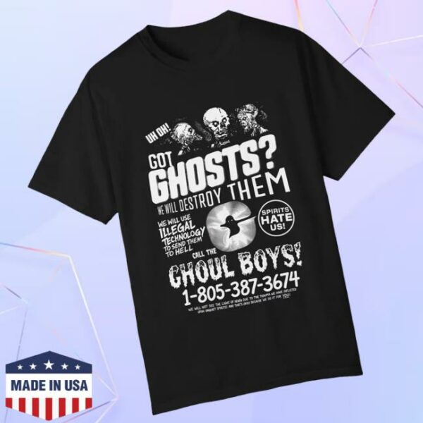Watcher Store Merch Ghoul Boys Tee Black