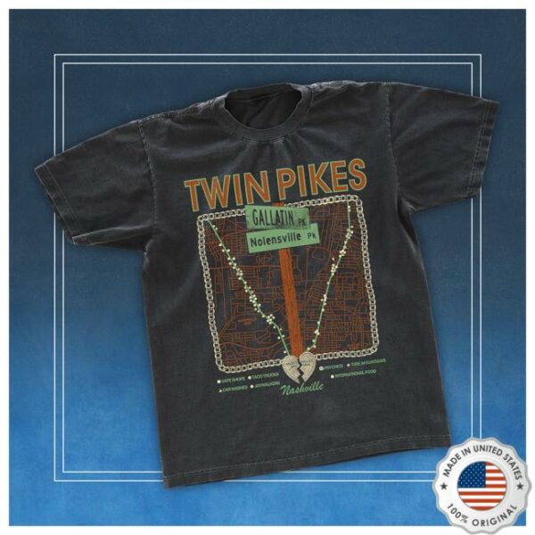 Music Valley Archive Store Merch Twin Pikes Gallatin &Nolensville Tee