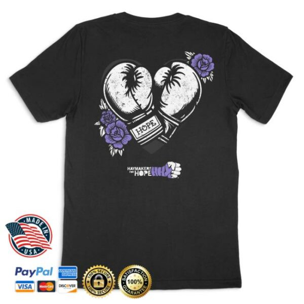 Streaker Sports Store Merch Haymakers For Hope Belles Tee