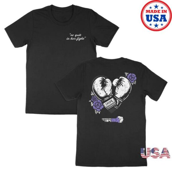 Streaker Sports Store Merch Haymakers For Hope Belles Tee