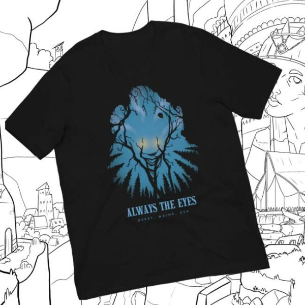Wbshop Store Merch Welcome To Derry Always The Eyes T-Shirt