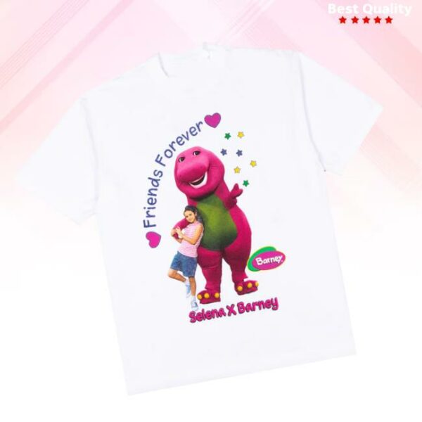 Complex Store Merch Shop Selena Gomez Barney X Selena I Love You White Tee