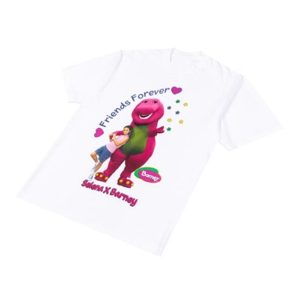 Complex Store Merch Shop Selena Gomez Barney X Selena I Love You White Tee