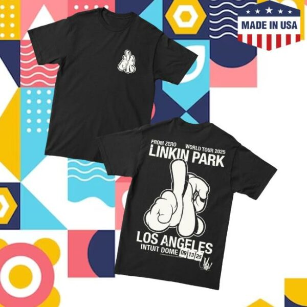 Linkin Park Merch Store Og Slick La Black Tee