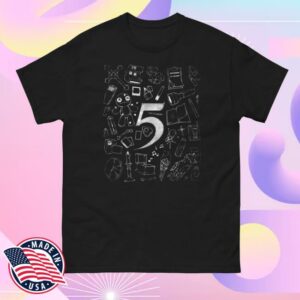 Kineticgames Merch Shop 5Th Anniversary Tee